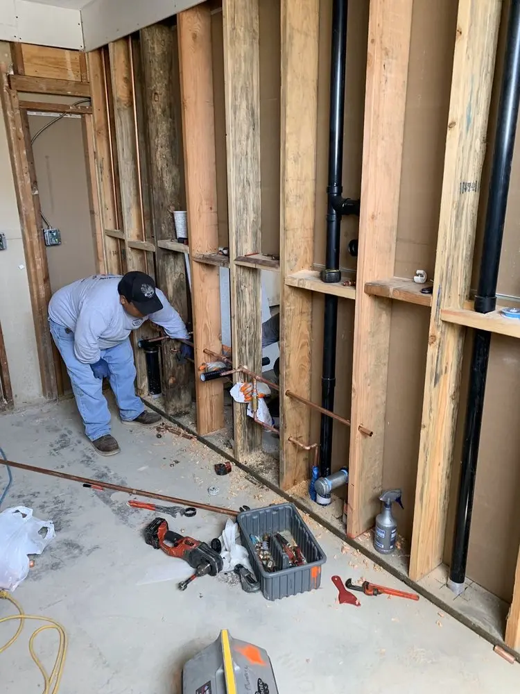 Commercial rough-in plumbing for Commercial Plumbing in Augusta